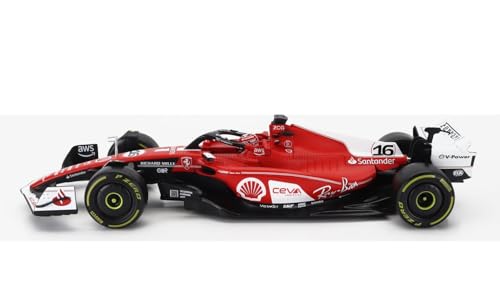 Ferrari SF-23 Charles Leclerc #16 GP LAS VEGAS Formel 1 F1 - Maßstab 1/18 30cm Modell Auto DieCast BBurago 18-16812L von Bburago