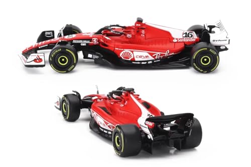 Ferrari SF-23 GP Las Vegas Charles Leclerc Nr 16 Saison 2023 Formel 1 F1 - Maßstab 1/43 Modell Auto DieCast BBurago 36836 von Bburago