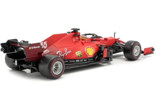 Bburago B18-36829S 1:43 F1 2021 Ferrari SF21 SAINZ, Verschiedene Motive und Farben von Bburago