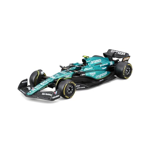 Formel 1 Aston Martin F1 Team AMR23 - F. ALONSO 14 Saison 2023 - Maßstab 1:43 12cm - BBurago 38090 von Bburago