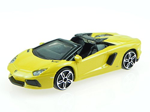 Lamborghini Aventador LP 700-4 Roadster gelb Modellauto Bburago 1:43 von Bburago