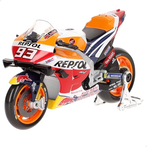 Maistro 1:18 Motorbike 2021 REPSOL Honda RC2 13V (#93 Marquez) von Bburago