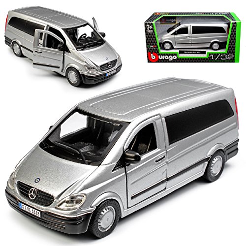 Mercedes-Benz Vito Silber 639 Ab 2007 1/32 Bburago Burago Modellauto Modell Auto von Bburago