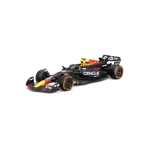 Modell Auto Formel 1 SERGIO PEREZ Nummer 11 RB20 F1 Saison 2024 - Maßstab 1:43 12cm - BBurago 18-38097P von Bburago