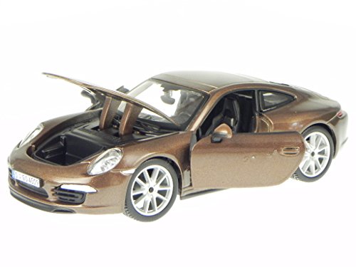 Porsche 911 991 Carrera S 2011 braun Modellauto 21065 Bburago 1:24 von Bburago