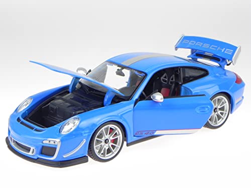 Porsche 911 991 GT3 RS 4.0 blau Modellauto 11036 Bburago 1:18 von Bburago