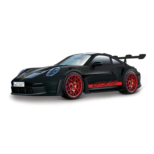 Bburago B18-38313 Porsche 911 GT3 RS Super Car Druckguss, Schwarz von Bburago