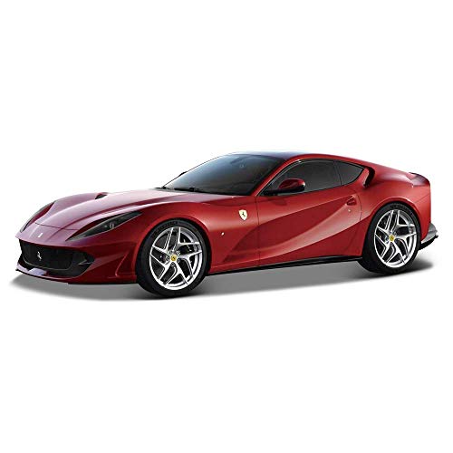 Tobar B18-36908 Ferrari 1:43 Signature 812 SUPERFAST, Dark Red, Dunkelrot von Bburago