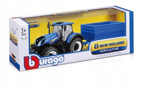 Traktor NEW HOLLAND T7.315 Anhänger 1:32 Bburago von Bburago