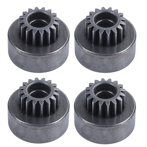 Bcowtte 4X 02107 16T Kupplungsglocke Single Gear für 1/10 94188 Nitro Truck RC Car von Bcowtte