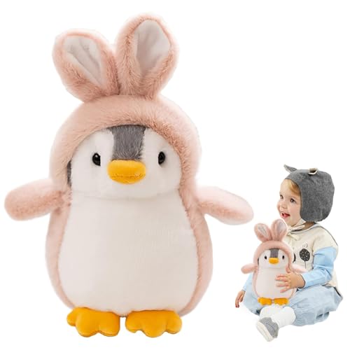 Bcuuozeeing Pinguin Kuscheltier, Pinguin Plüschtier für Mädchen, Pinguin Stofftier Schmusetier zum Kuscheln Spielen, Pinguin Plushies Geschenk, Pudgy Kuscheltier Pinguine für Mädchen von Bcuuozeeing