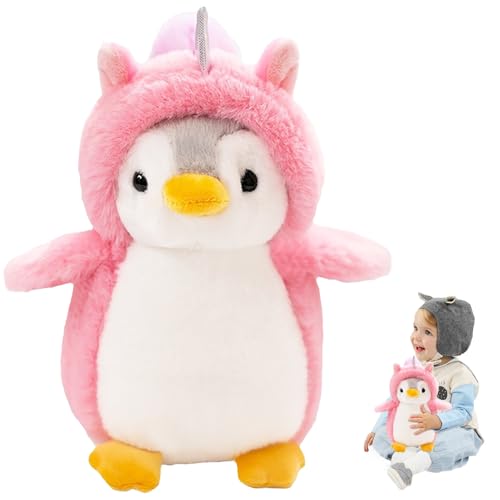 Bcuuozeeing Pinguin Kuscheltier, Pinguin Plüschtier für Mädchen, Pinguin Stofftier Schmusetier zum Kuscheln Spielen, Pinguin Plushies Geschenk, Pudgy Kuscheltier Pinguine für Mädchen von Bcuuozeeing