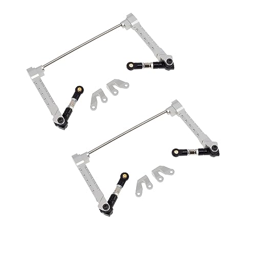 Bdfhjln 2X Metall-Anti-Tilt Rod Sway Bar für Axial RR10 90048 90053 90025 90026 90050 Wraith 90018 1/10 RC Crawler Car,1 von Bdfhjln