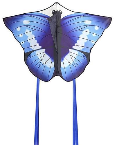 Bdt Einleiner, Kite, Drachen, *Schmetterling blau* inkl. 30m Leine, 130x85cm von Bdt