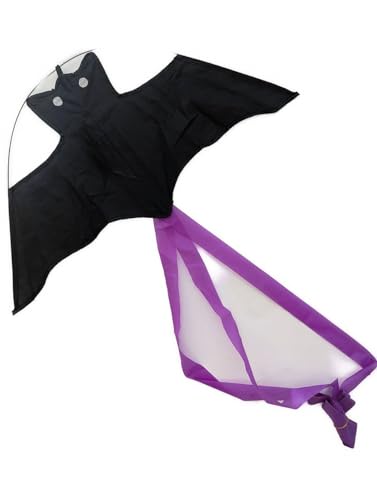 Einleiner, Kite, Drachen, *Batkite* inkl. 50m Leine, 60x30cm + 3m Schweif von Bdt