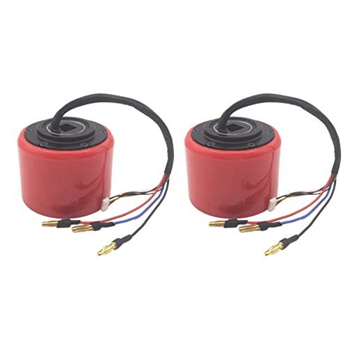 Bdukbduk 2X 5065 70mm Bürstenlos Sensorisches Rad Motor für Elektrische Balancing Scooter Skateboard Teile von Bdukbduk