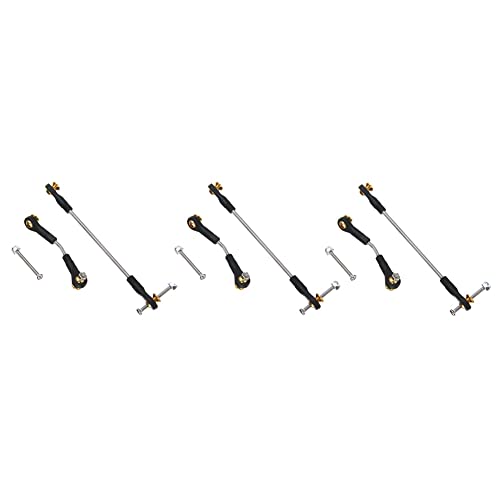 Bdukbduk 3 Set Lenken Stange Servo Stange Upgrade Teile für MN D90 D96 D99 MN90 MN99S 1/12 RC von Bdukbduk