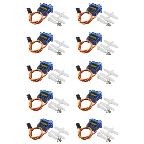 Bdukbduk SG90 Mini Gear Mini Servo 9G 1,6 Kg Mini für RC 250 450 Flugzeug Hubschrauber Auto Fahrzeug Boot Modelle Ersatzteile von Bdukbduk