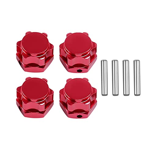 Bdukbduk für 1/8 Ersatzteile Reifen Adapter Radmutter 4Pcs / Lot 17Mm Aluminium Sechskantnaben mit Stiften RC Car für 1/8 Team C Rc Car von Bdukbduk