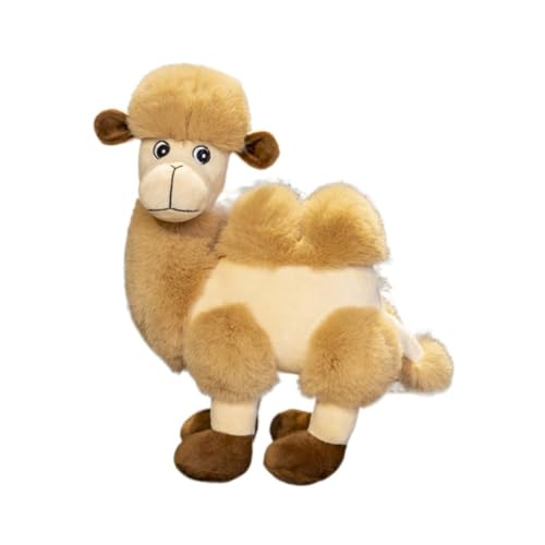 BeNtLi Kamel-Plüschtier – weiches Cartoon-Kissen – süße Tierpuppe Kinder (38 cm) von BeNtLi