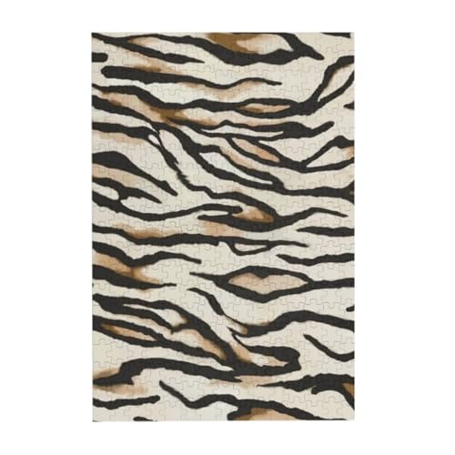 Puzzles, Holzpuzzles Erwachsene Unzip Puzzle 300 Teile Bilderpuzzle, Leopard von BeNtli