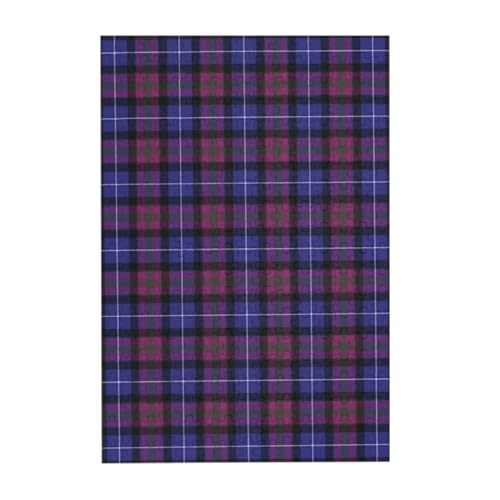 Puzzles, Holzpuzzles Erwachsene Unzip Puzzle 300 Teile Bilderpuzzle, Stolz auf Schottland Mode Tartan von BeNtli