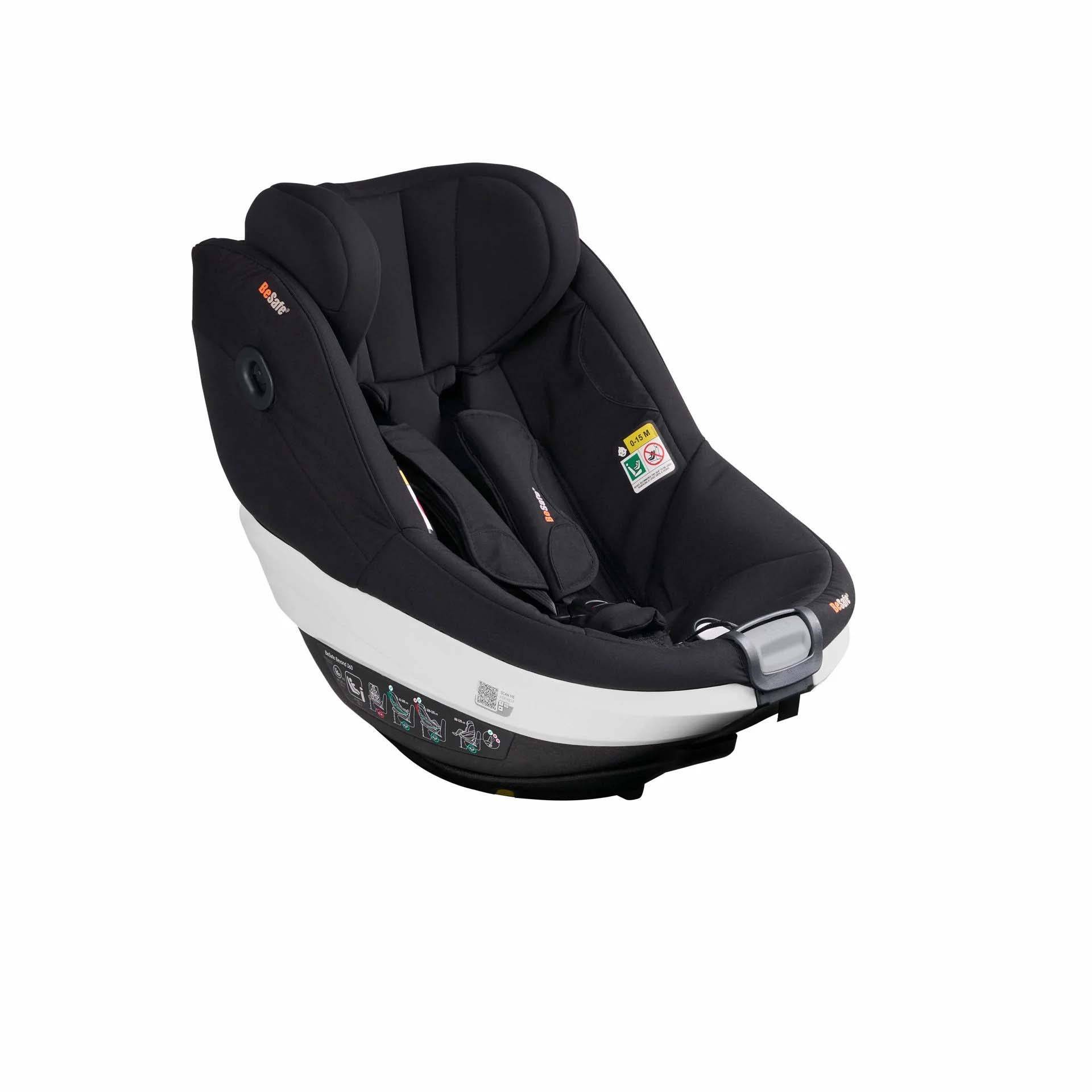 BeSafe Beyond 360 Kindersitz, Fresh Black Cab von BeSafe