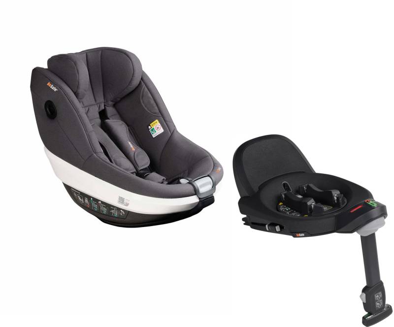 BeSafe Beyond 360 Kindersitz inkl. Basis, Dark Grey Mélange von BeSafe