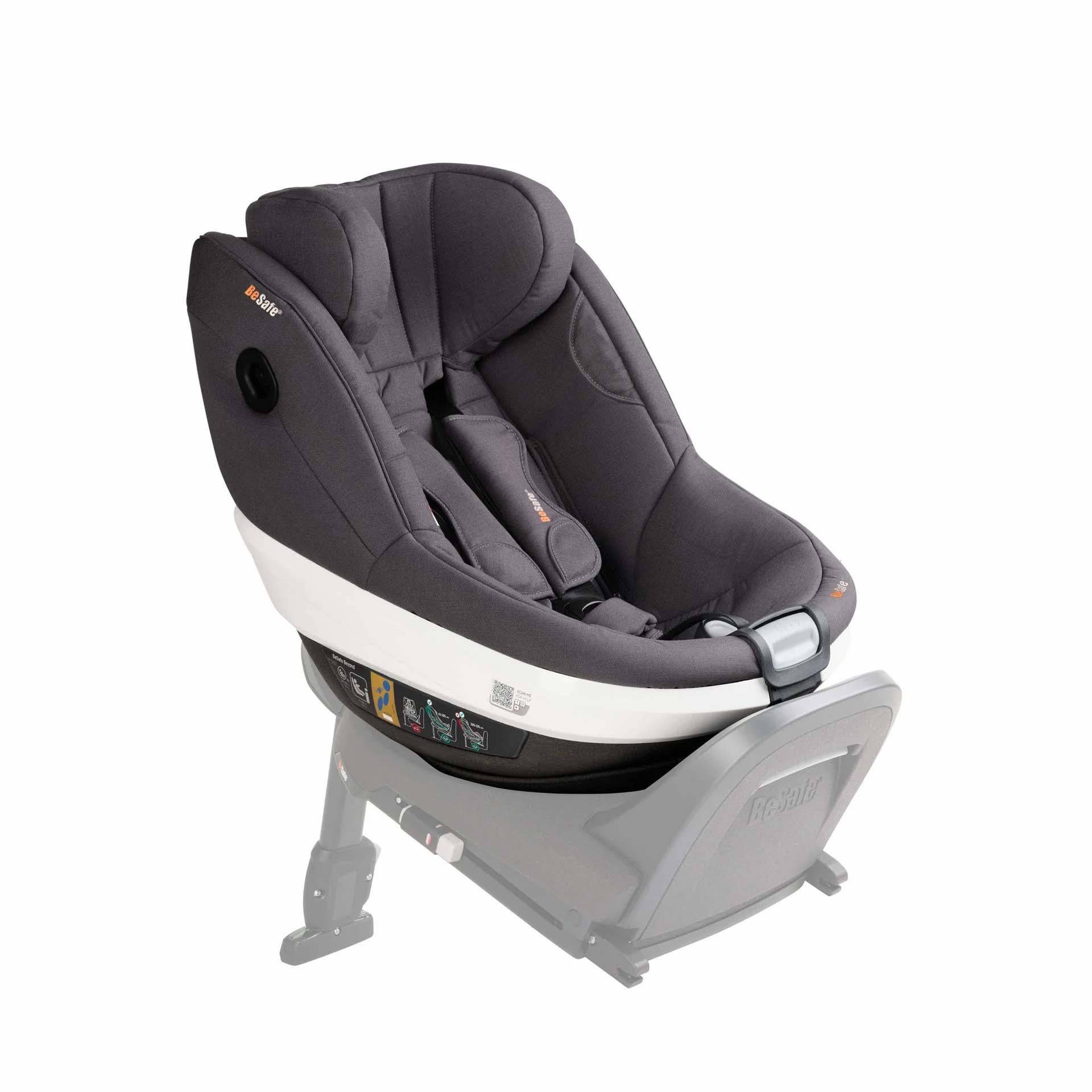 BeSafe Beyond Kindersitz, Dark Grey Mélange von BeSafe