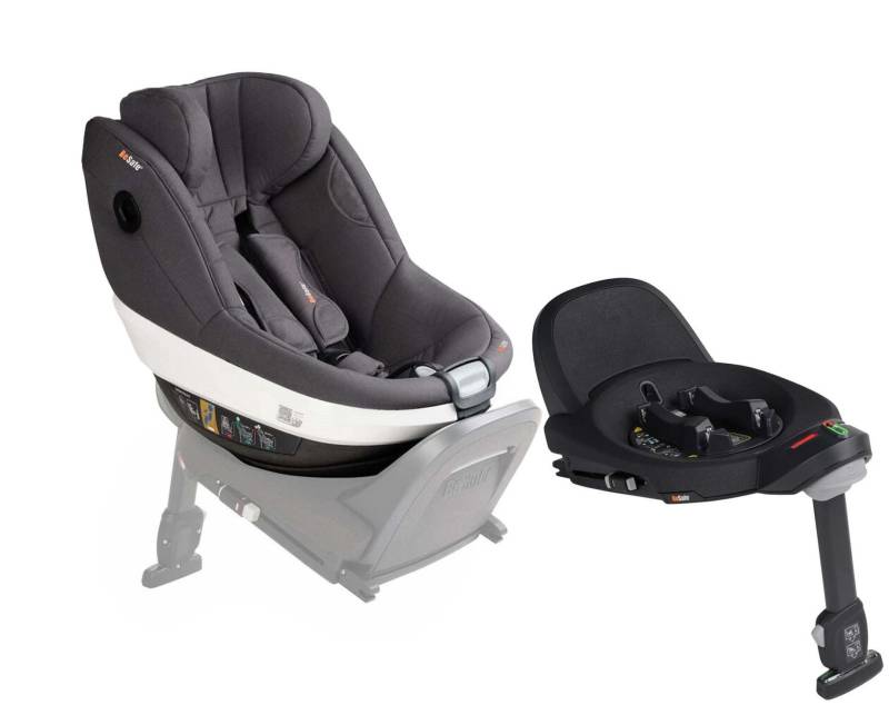 BeSafe Beyond Kindersitz inkl. Basis, Dark Grey Mélange von BeSafe