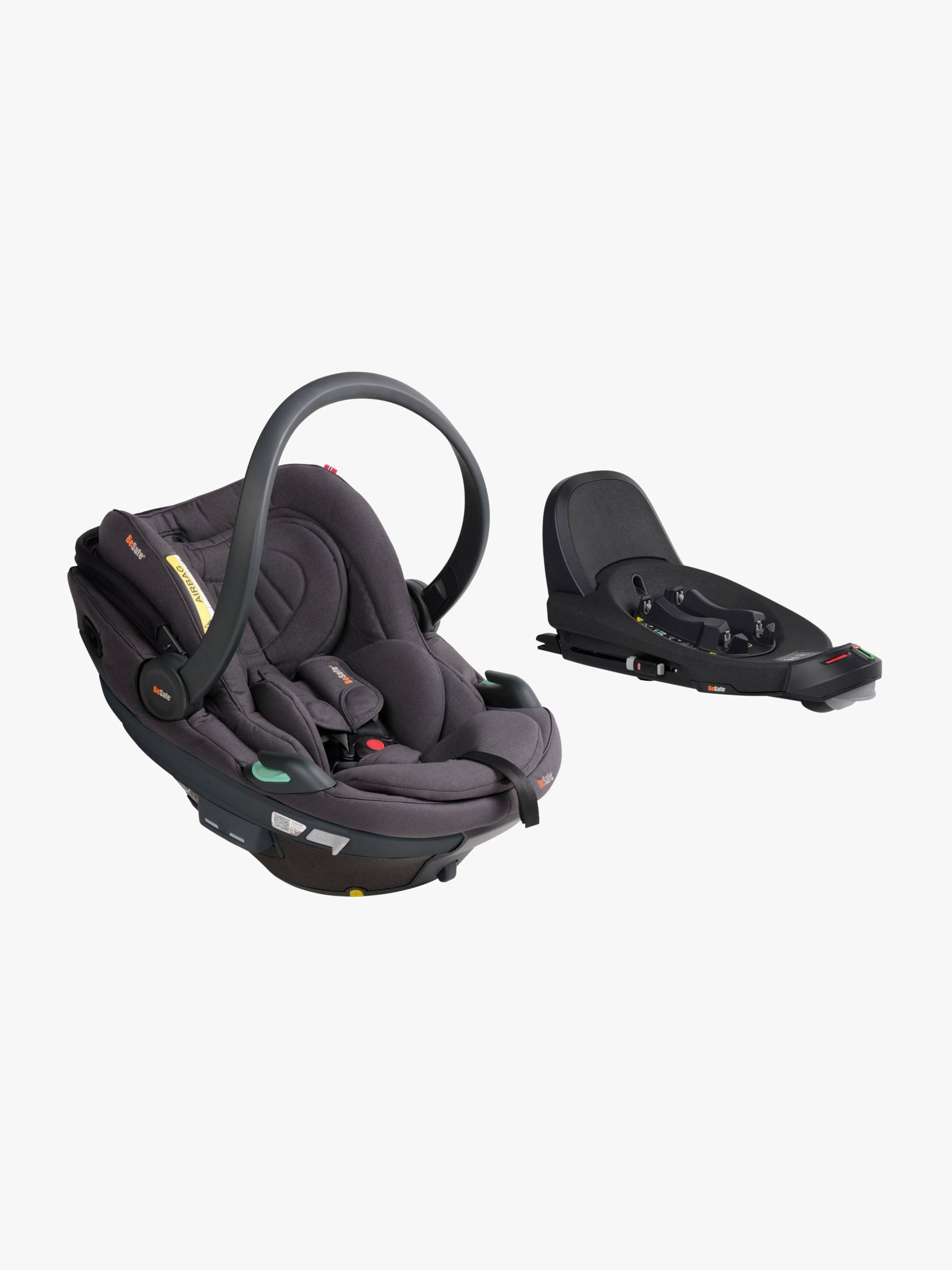 BeSafe Go Beyond 2 Babyschale inkl. Beyond Basis, Dark Grey Mélange BeSafe Go Beyond 2 Babyschale inkl. Beyond Basis, Dark Grey Mélange von BeSafe