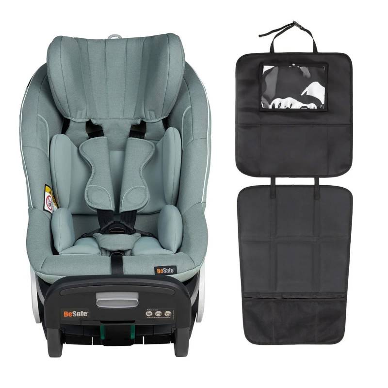 BeSafe Stretch Kindersitz inkl. 3-in-1 Sitzschutz, Sea Green Mélange von BeSafe