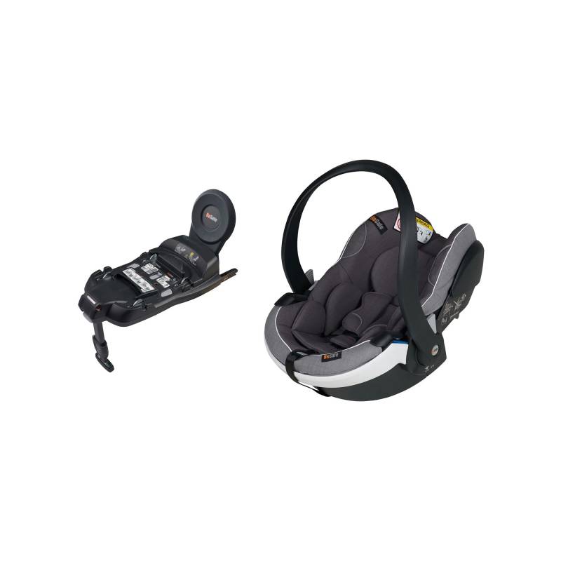 BeSafe iZi Go Modular X2 Babyschale inkl. Basis, Metallic Melange von BeSafe