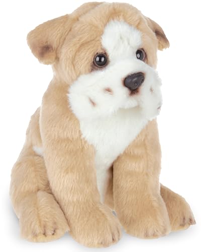 Bearington Collection Lil' Tug The Bulldog Plüsch, gefüllte Bulldogge, 16,5 cm von Bearington Collection