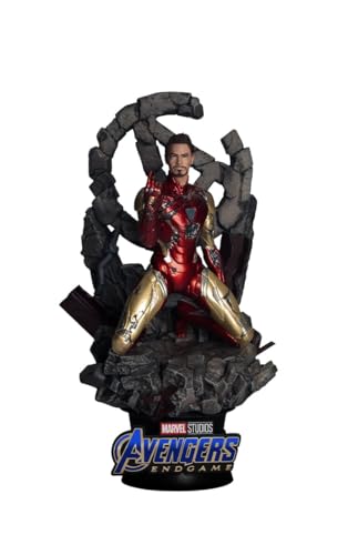 Beast Kingdom Avengers Endgame: Iron Man MK85 DS-081 D-Stage Statue, Mehrfarbig von Beast Kingdom