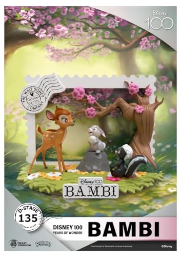 Disney 100th Anniversary D-Stage PVC Diorama Bambi 12 cm von Beast Kingdom