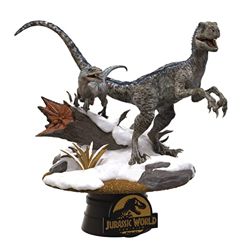 Beast Kingdom - Jurassic World Dominion DS-121 Blue & Beta 6 D Statue von Beast Kingdom