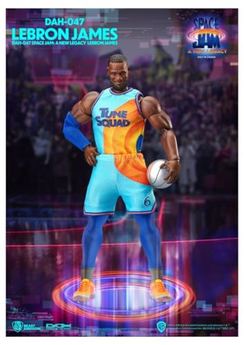 Beast Kingdom - Space Jam New Legacy DAH-047 Dynamic 8-Ction Lebron James Actionfigur von Beast Kingdom