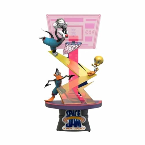 Beast Kingdom - Space Jam New Legacy DS-071 Sylvester & Tweety D-Stage Statue von Beast Kingdom