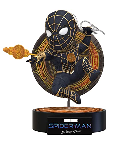 Beast Kingdom - Spider-Man No Way Home EA-041 Spider-Man Blk & Gold Suit Actionfigur von Beast Kingdom