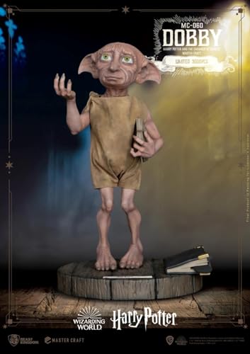 Grupo Erik Beast Kingdom Harry Potter Dobby der Hauself Figur Master Craft 39 cm Offizieller Harry Potter Fanartikel von Beast Kingdom