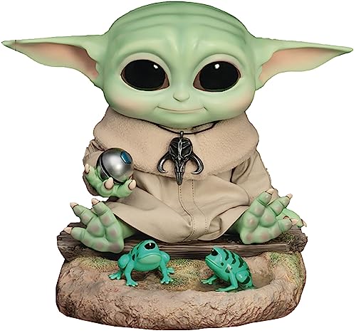 Star Wars The Mandalorian Statuette Egg Attack Grogu 18 cm von Beast Kingdom