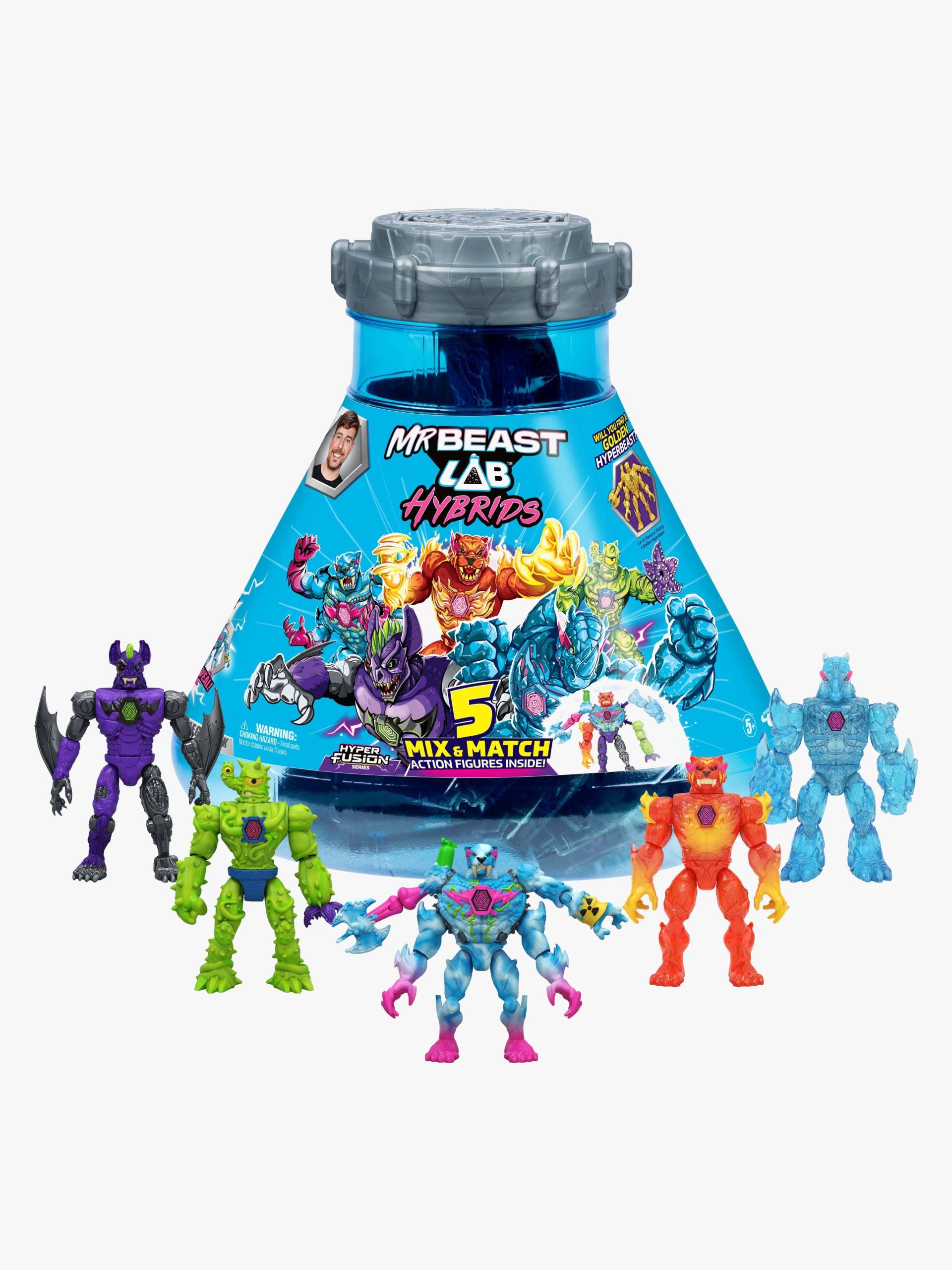 MrBeast Lab Figuren Hybrids Hyper Fusion 5er-Set MrBeast Lab Figuren Hybrids Hyper Fusion 5er-Set von Beast Lab