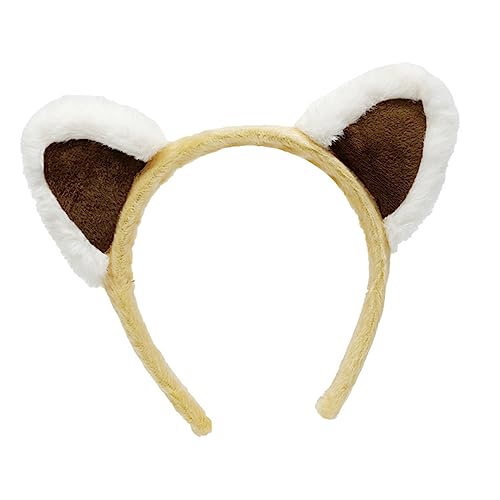 Beatifufu Katzenohren Stirnband Rutschfestes Haarband Tierhaar Dekoration Damen Kopfschmuck Cosplay Haarband Cosplay Stirnband Damen Katzenohren Kopfschmuck Tierhaar Reifen von Beatifufu