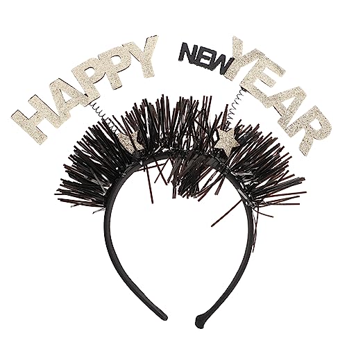 Beatifufu neues jahr stirnband Frohes neues Stirnband Partygeschenk für das neue Jahr hair accessories for haarreif Haarschmuck Perücken schöne Haarreifen Klasse 2023 von Beatifufu