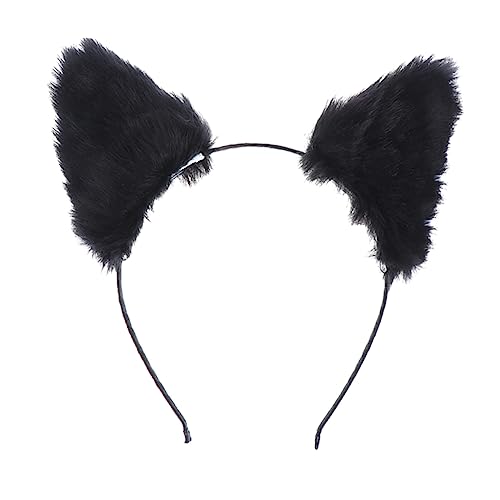 Beatifufu üsch Fuchs Ohren Haarreif Haarschmuck Für Damen Und ädchen Perfektes Accessoire Für Partys Mit Weißem Innenfutter Niedlicher Tierkopfband Haarschmuck von Beatifufu