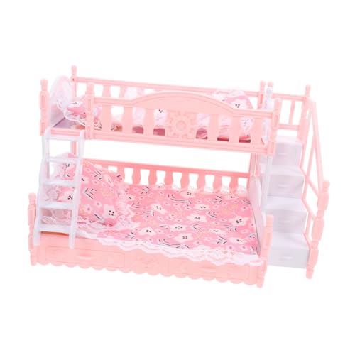 Beaupretty 1 Satz Puppenhaus Möbel Set Doppelbett Miniaturmöbel für Puppenhaus Schlafzimmer Miniatur Bett mit Bettwäsche und Kissen für Kreatives und Zimmerdekoration Beaupretty 1 Satz Puppenhaus Möbel Set Doppelbett Miniaturmöbel für Puppenhaus Schlafzimmer Miniatur Bett mit Bettwäsche und Kissen für Kreatives und Zimmerdekoration von Beaupretty