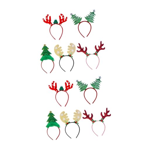 Beaupretty 10 Stück Kopfschmuck Für Kinder Geweih Haarreifen Weihnachts Haarreifen Kopfschmuck Für Die Weihnachtsfeier Kopfschmuck von Beaupretty