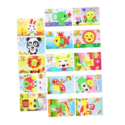 Beaupretty 15 Stück Teiliges Eva Sticker DIY Bastelset mit Lustigen Motiven Kreative Aufkleber für Kinderzimmer Dekoration Kindgerechtes Kunsthandwerk Zubehör Zufällige Beaupretty 15 Stück Teiliges Eva Sticker DIY Bastelset mit Lustigen Motiven Kreative Aufkleber für Kinderzimmer Dekoration Kindgerechtes Kunsthandwerk Zubehör Zufällige von Beaupretty