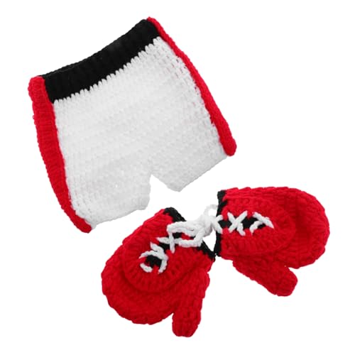 Beaupretty 1satz Neugeborenen Fotografie Outfit Niedliches Boxerkostüm Mit Handschuhen Und Hose Für Babyfotoshootings Für Jungen Und Mädchen Langlebig Und Bequem Beaupretty 1satz Neugeborenen Fotografie Outfit Niedliches Boxerkostüm Mit Handschuhen Und Hose Für Babyfotoshootings Für Jungen Und Mädchen Langlebig Und Bequem von Beaupretty